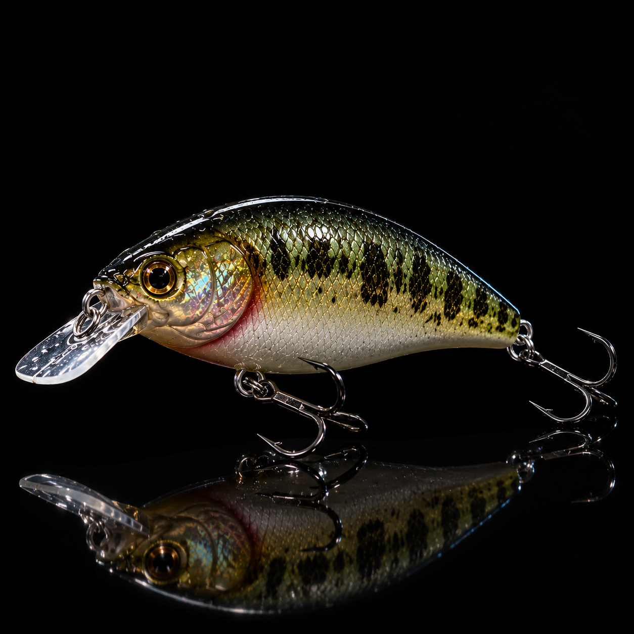 The Drifter squarebill crankbait in Baby Bass finish